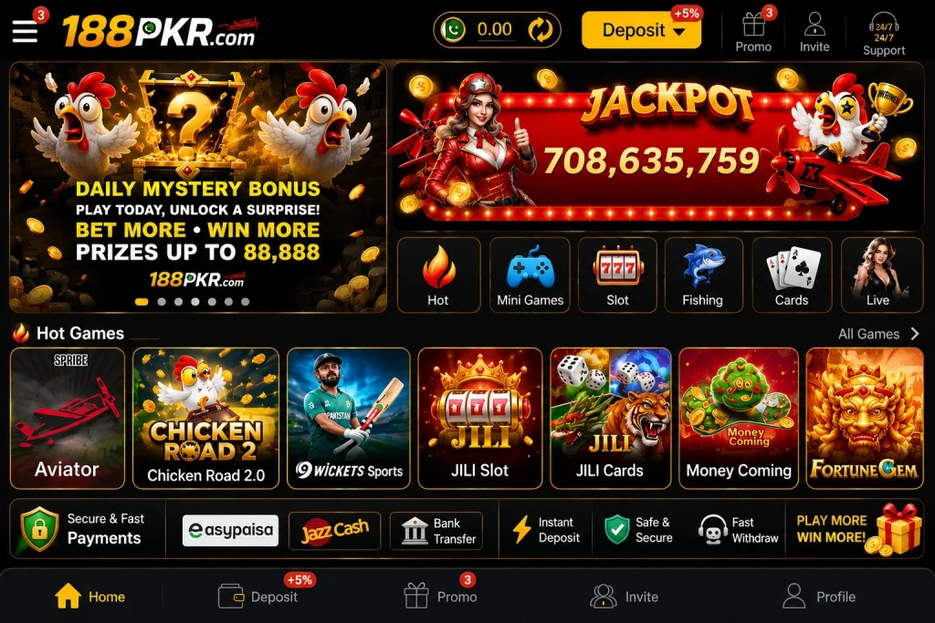 188PKR Game download apk